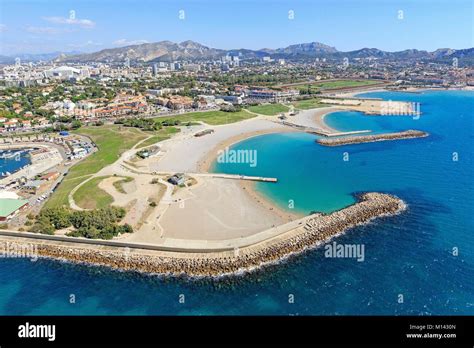 Frankreich Bouches Du Rhone Marseille La Plage Und Bonneveine