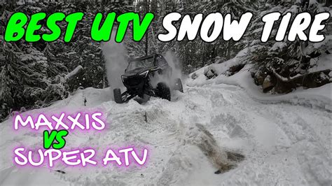 THE BEST SNOW TIRE FOR UTV S PERIOD YouTube