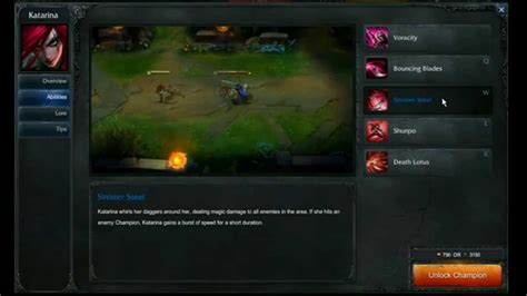 Katarina abilities - League of Legends - YouTube