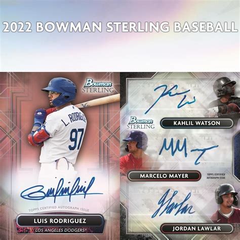 Bowman Sterling Baseball Checklist Set Info Boxes Review