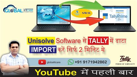 Unisolve Pharmacy Software Data Import In Tally Prime TallyPrime And