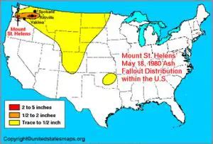 US Volcano Map | United States Volcano Map