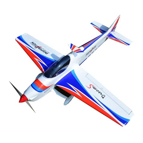 50e50 Class 1380mm Wingspan Epo F3a Electric Fixed Wing Rc Airplane