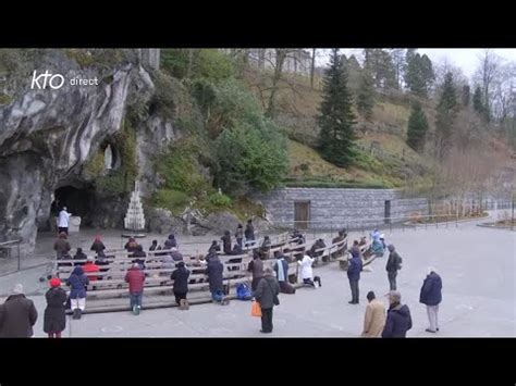 Chapelet du 26 janvier 2023 à Lourdes KTOTV