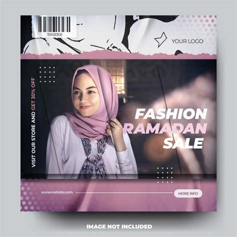 Modèle De Flux De Publication Instragram De Vente De Ramadan De Mode