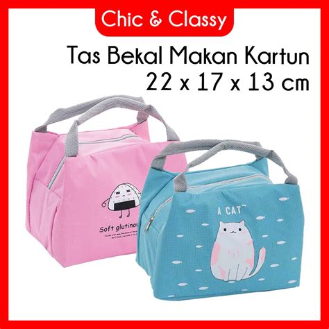 Jual TAS BEKAL KARAKTER Tas Bekal Kotak Makan Karakter Kartun