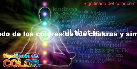 Los Colores De Los Chakras Y Su Simbolismo