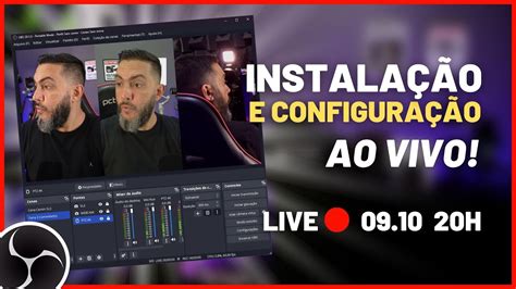 LIVE DE SEGUNDA 84 OBS STUDIO Instalando E Configurando Ao Vivo