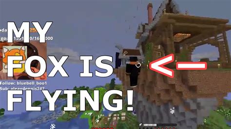 Fundy Learns How To Fly On The Origins Smp Using His Fox And Slow