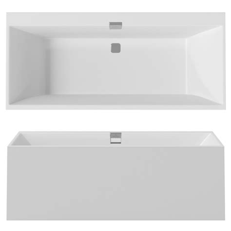 Bathtub Villeroy Boch Squaro Edge 12 3D Model For VRay Corona