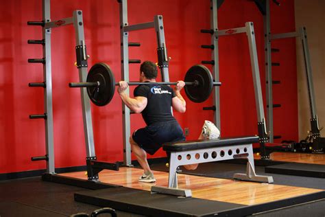 One Leg Barbell Squat Exercise Guide And Video