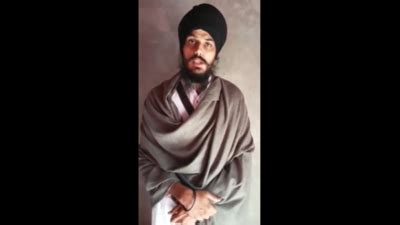 Amritpal Singh Video Fugitive Radical Preacher Slams Punjab Police For