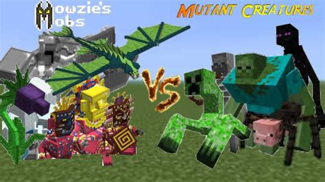 Mowzie S Mobs Vs Mutant In Minecraft YouTube