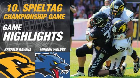 Highlights Krefeld Ravens Vs Minden Wolves Youtube