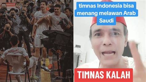 Janji Ngesot Ke Madura Jika Timnas Menang Lawan Arab Oscar Dany Kini