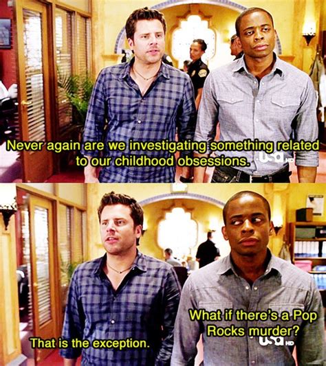 Psych Not Even Close Encounters Psych Tv Psych Quotes Psych Memes