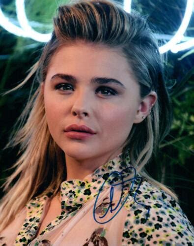 Chloe Grace Moretz Autographed 8x10 Photo Signed Picture With Coa Ebay