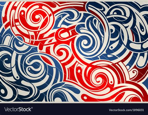 Abstract Tribal Background Royalty Free Vector Image