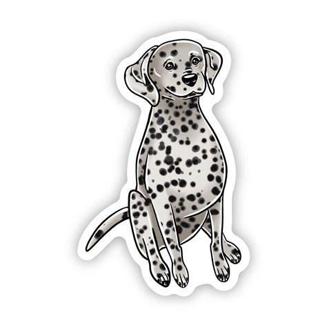 Dalmatian Sticker – Big Moods