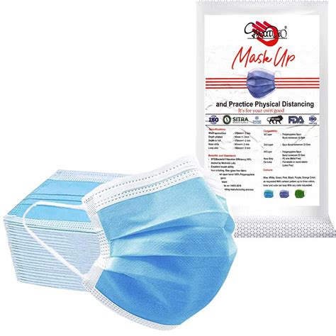 Buy GreatDio® 3 Layer (900 Pcs Packed) Disposable Protective Face s