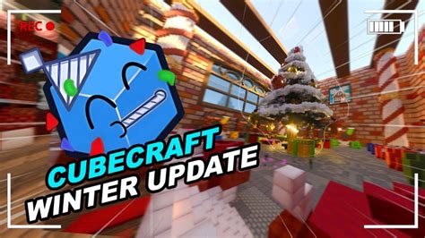 Cubecraft Winter Update New Game And Toy Hunt Youtube