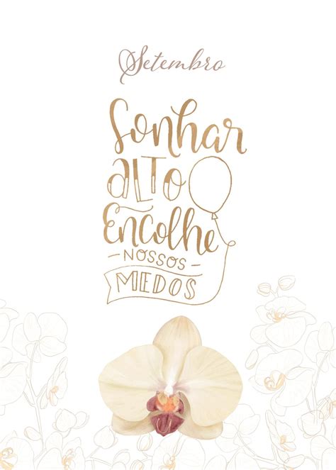 Planner Orquidea Setembro Capa Fazendo A Nossa Festa