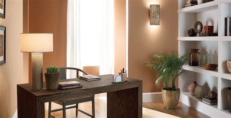 Characterized Workspace Orange Workspace Gallery Behr Office Paint Colors Small House