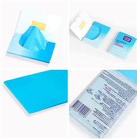 Beauty Kate Oil Absorbing Tissues Blue Pink Sheets For Oily Skin