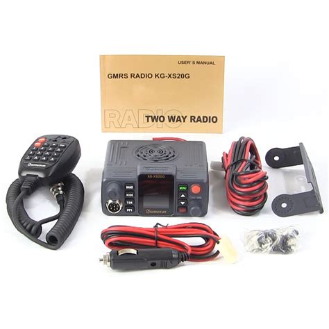 The Wouxun KG XS20G Compact Mobile GMRS Radio Is Here