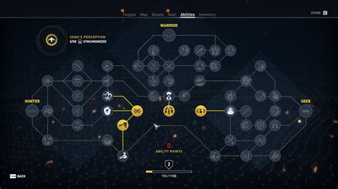 Abilities Assassins Creed Origins Interface In Game