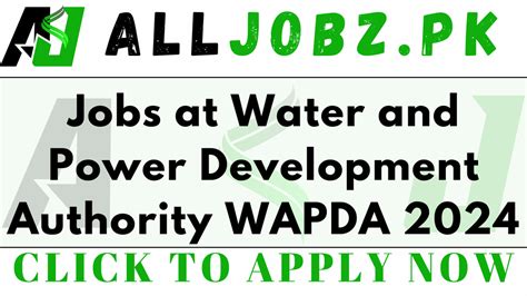 Job Positions At Water And Power Development Authority