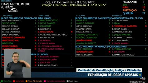 Em Dia Hist Rico Para O Brasil A Ccj Aprova A Legaliza O De Cassinos