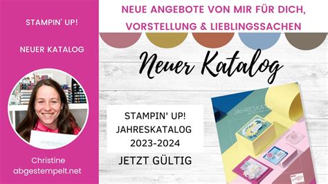 Neuer Jahreskatalog 2023 2023Meine Neuen Angebote Vorstellung