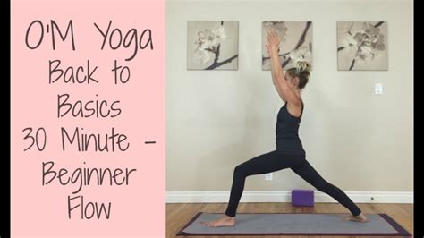 Power Vinyasa Yoga 30 Minute Beginner Flow Youtube