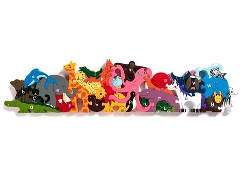 Zoo Animals Alphabet Puzzle Toy — The Giving Tree