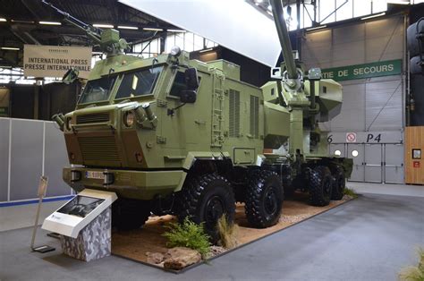 Aleksandar 155mm Howitzer Mounted On Kamaz 8x8 Truck Chassis Armies