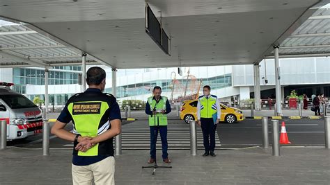 POSKO TERPADU ANGKUTAN UDARA DI BANDARA INTERNASIONAL JENDERAL A YANI