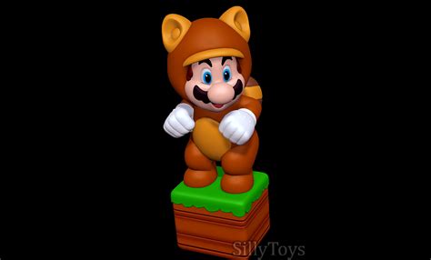 ArtStation - Tanooki Mario 3D print model | Resources