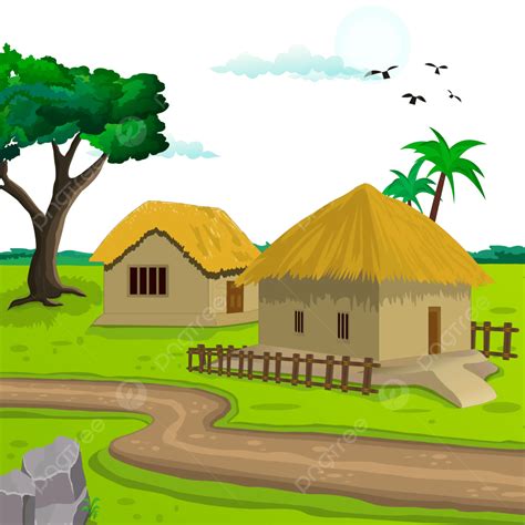 village clipart png