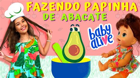 Como Fazer Comidinha Para A Baby Alive E Beb Reborn Aqui No Canal De