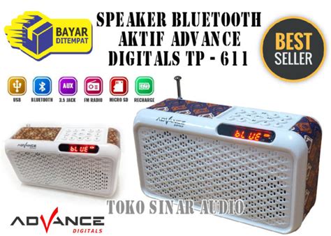 PROMO SPEAKER ADVANCE TP 611 SPEAKER MUROTTAL QURAN 30 JUZ BISA DI