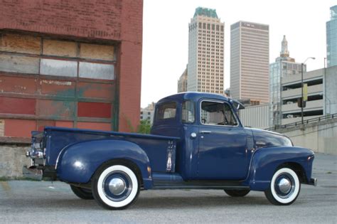 1951 Chevrolet 3100 12 Ton Short Bed 5 Window Pickup Truck Advance