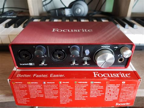 Focusrite Scarlett 2i2 2nd Gen