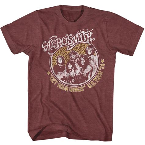 Aerosmith Get Your Wings Tour Tshirt