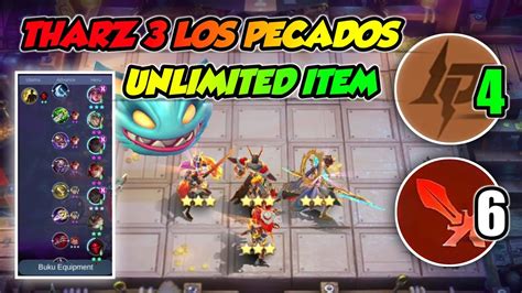 Tharz Skill Los Pecados Unlimited Item Combo Terkuat Terbaru