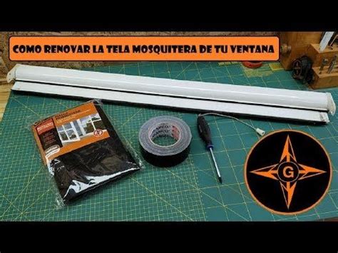 Como Cambiar La Tela Mosquitera Enrollable A Tu Ventana Facil Barato Y