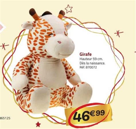 Promo Girafe chez La Grande Récré iCatalogue fr