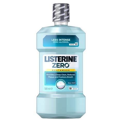 Listerine Mouthwash Zero Coolmint Ml Centra