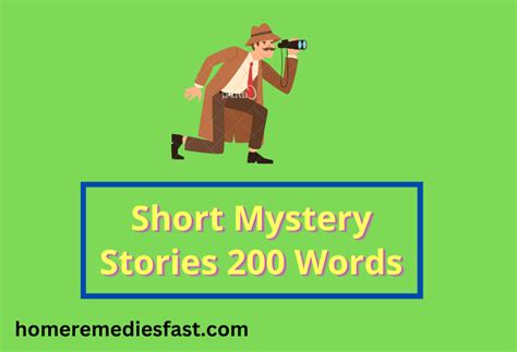 Best Short Mystery Stories 200 Words