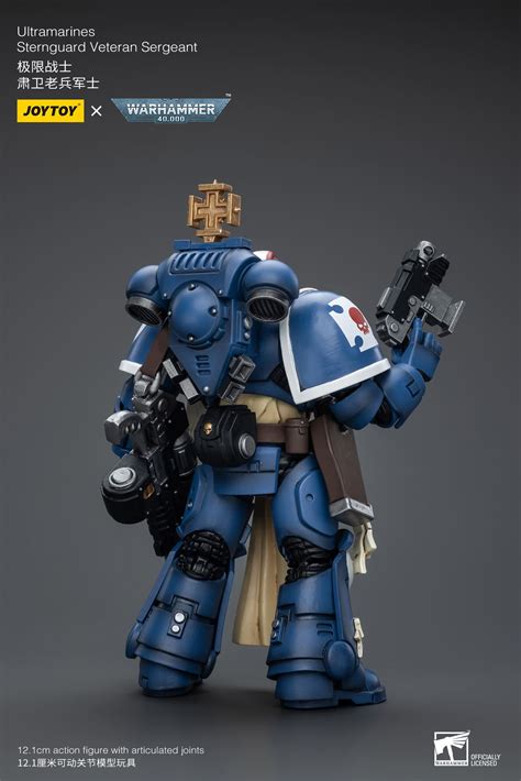 Joytoy Wh40k Ultramarines Sternguard Veteran Sergeant Joytoy Figure